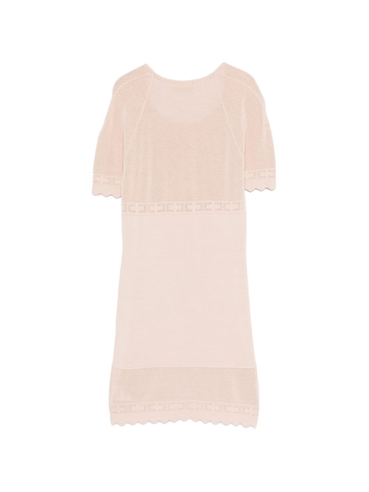 Abito rosa baby per bambina EFAB650CFL109 C036 Elisabetta Franchi Kids 