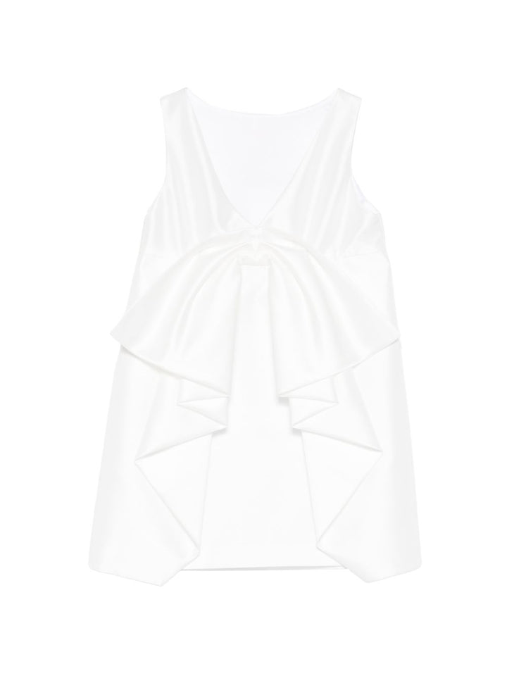 Abito bianco per bambina EFAB6550TV032 0004 Elisabetta Franchi Kids 