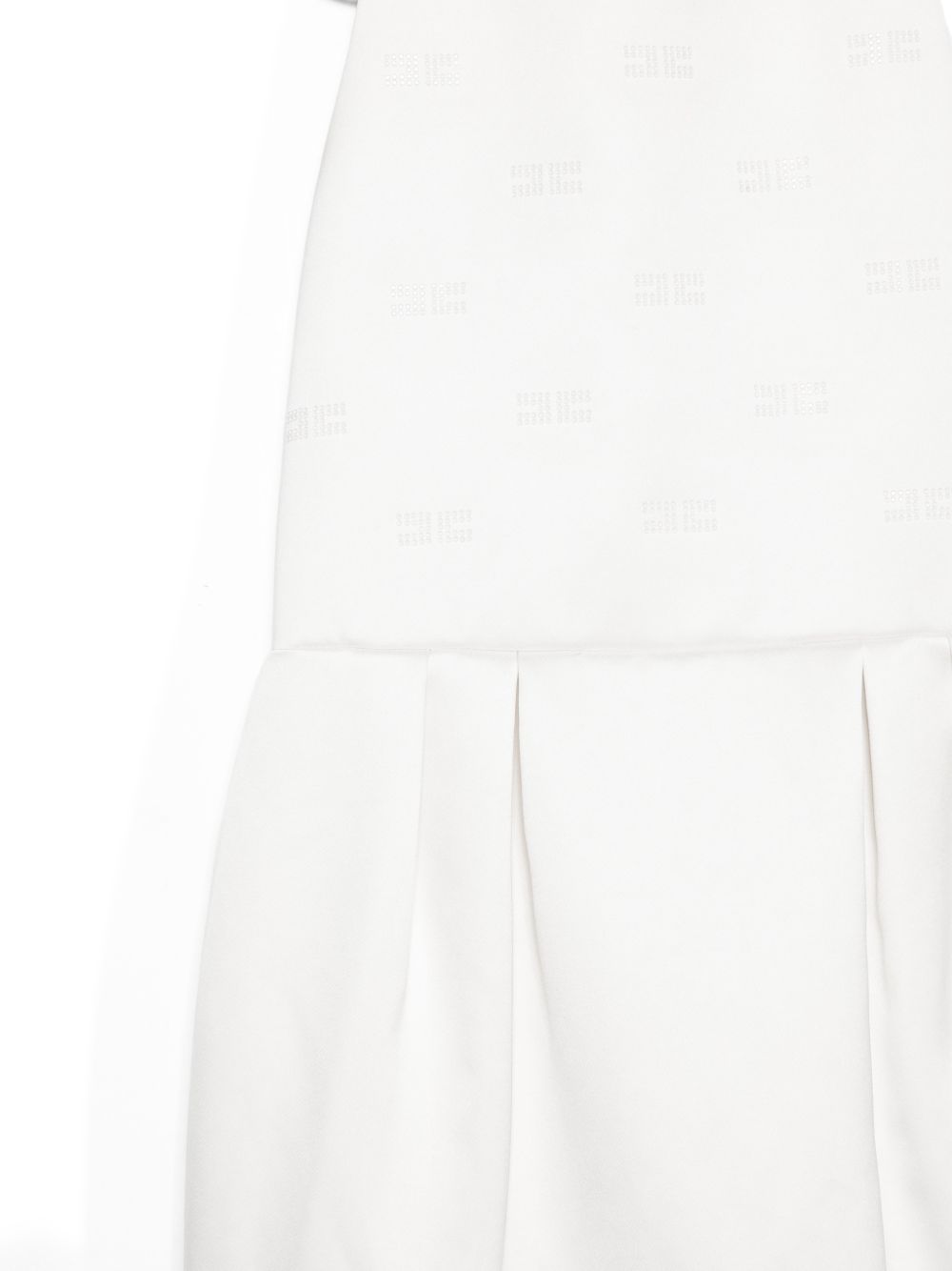 Abito avorio per bambina EFAB6670RA016 0004 Elisabetta Franchi Kids 