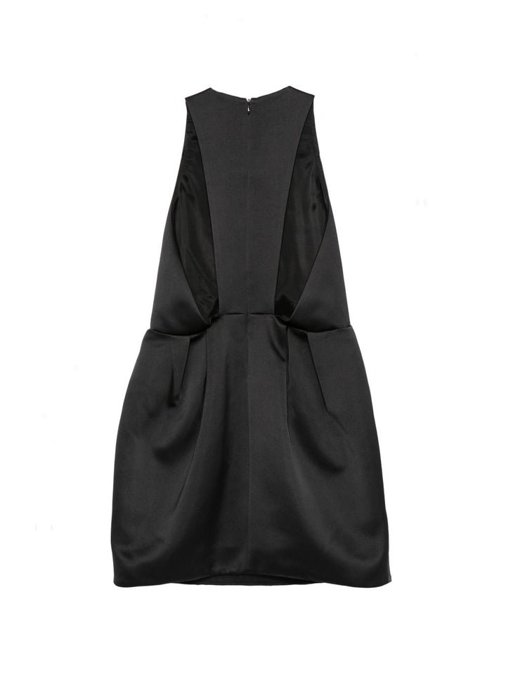 Abito nero per bambina EFAB6670RA016 N000 Elisabetta Franchi Kids 