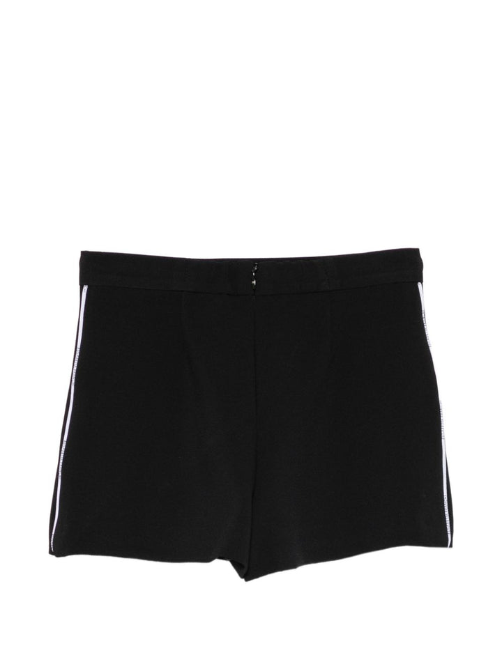 Bermuda nera per bambino EFBE0780GA022 N100 Elisabetta Franchi Kids 