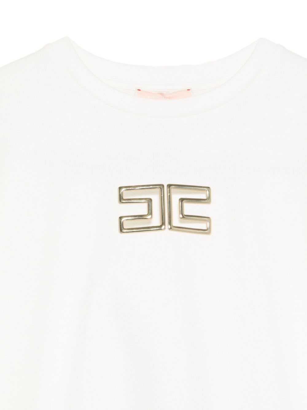 Felpa bianca per bambina EFFE1710FF002 0045 Elisabetta Franchi Kids 