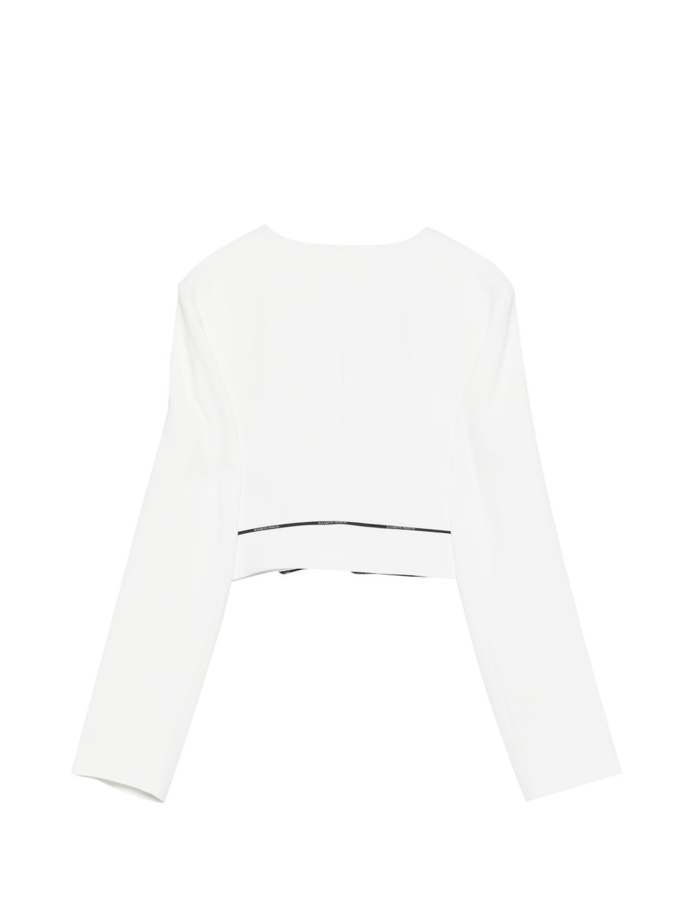 Giacca bianca per bambina EFGC0730GA022 0100 Elisabetta Franchi Kids 