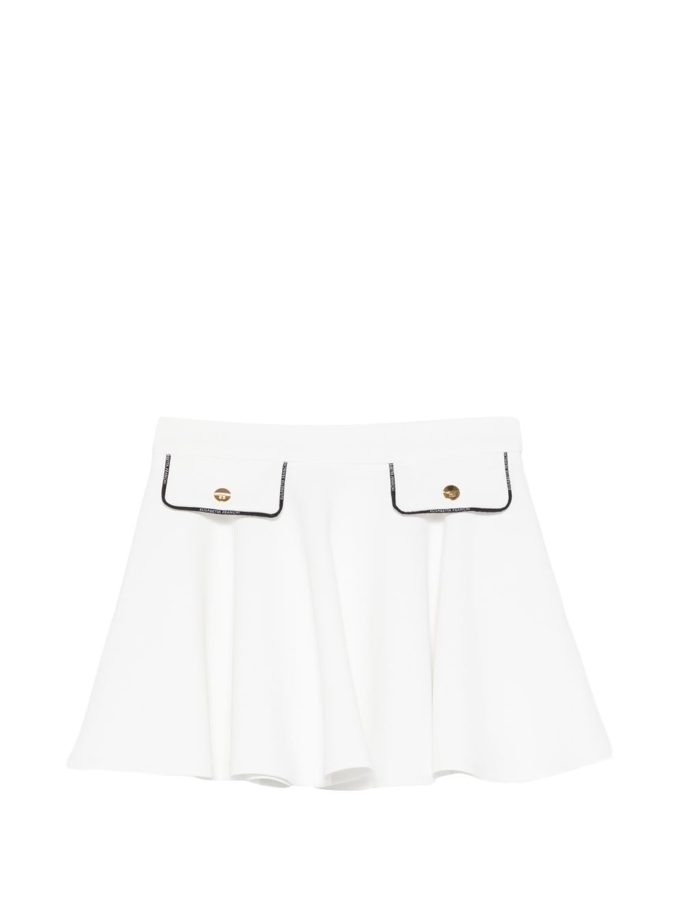 Gonna bianca per bambina EFGO2110GA022 0100 Elisabetta Franchi Kids 
