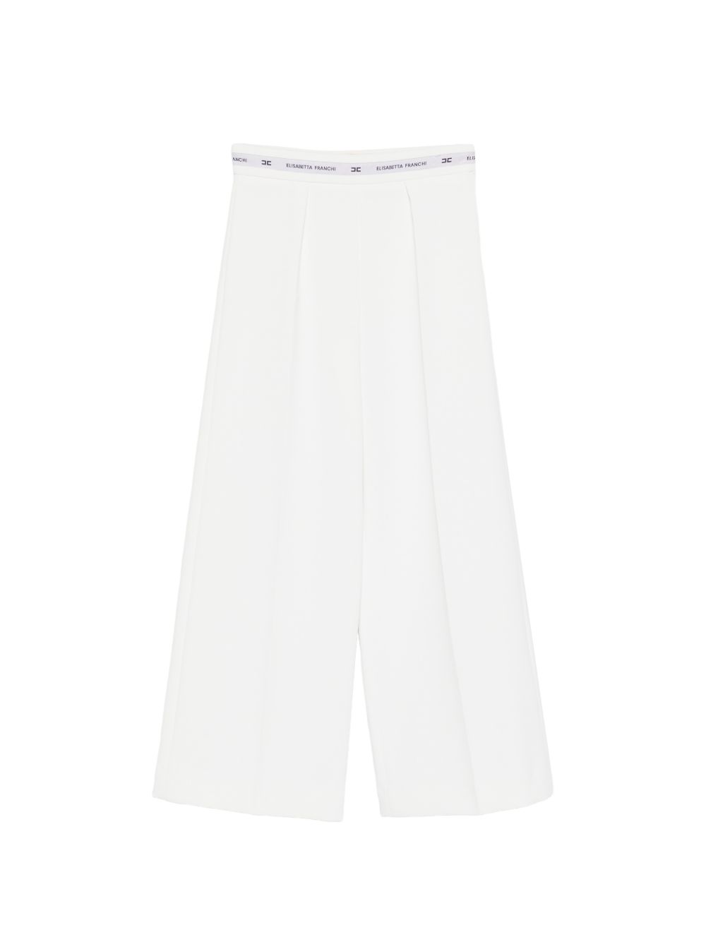 Pantalone bianco per bambina EFPA3140GA022 0195 Elisabetta Franchi Kids 