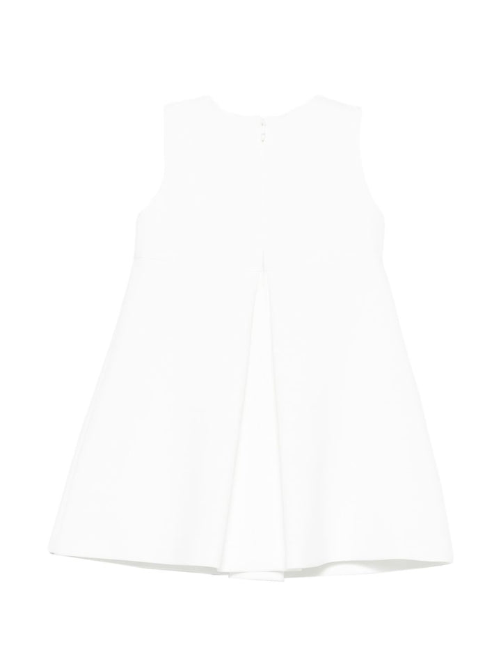 Abito bianco per bambina EGAB2230GA022 0100 Elisabetta Franchi Kids 