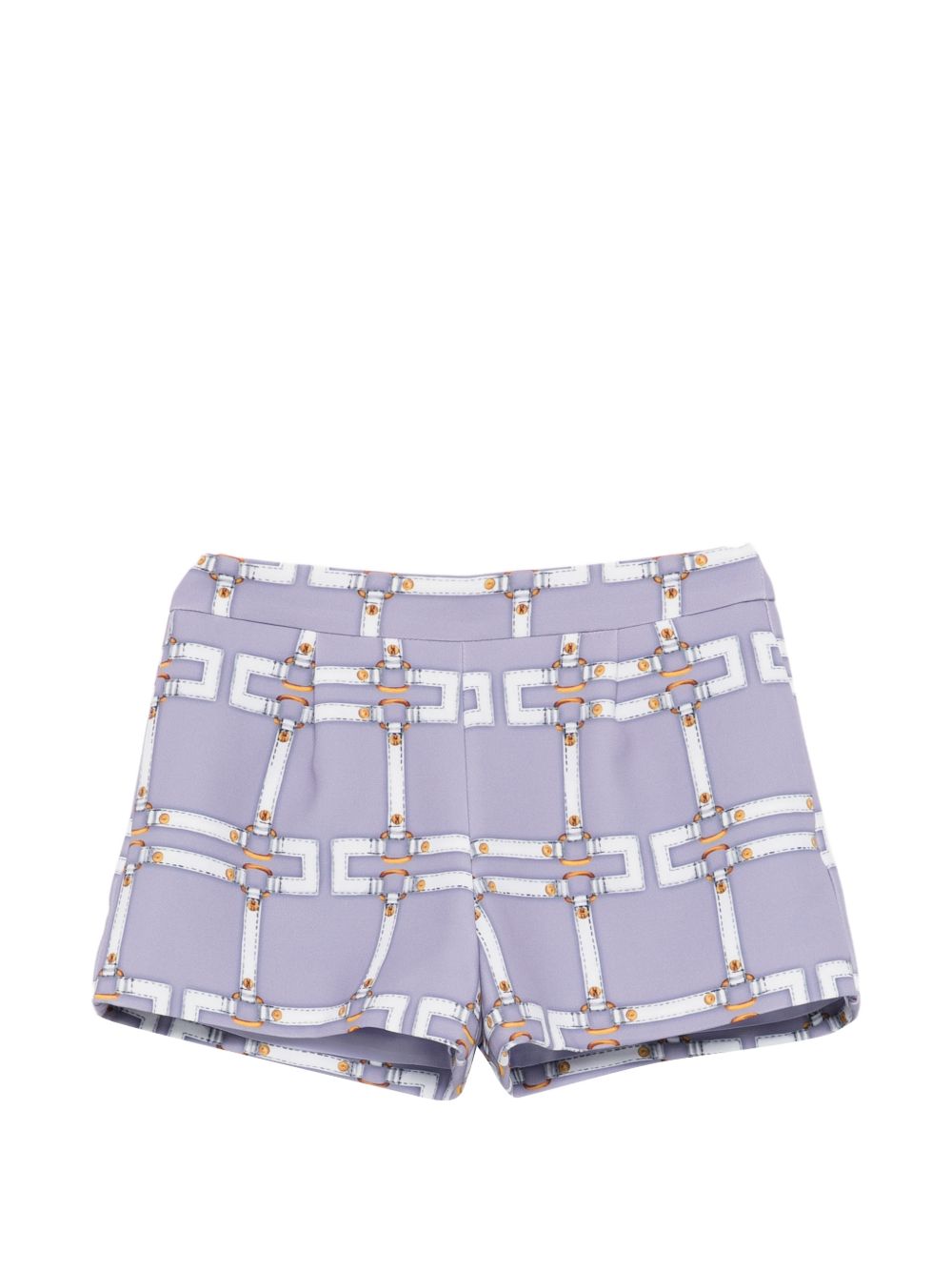 Bermuda lilla per bambina EGBE0280GAE01 8125 Elisabetta Franchi Kids 