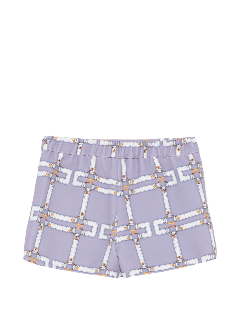 Bermuda lilla per bambina EGBE0280GAE01 8125 Elisabetta Franchi Kids 