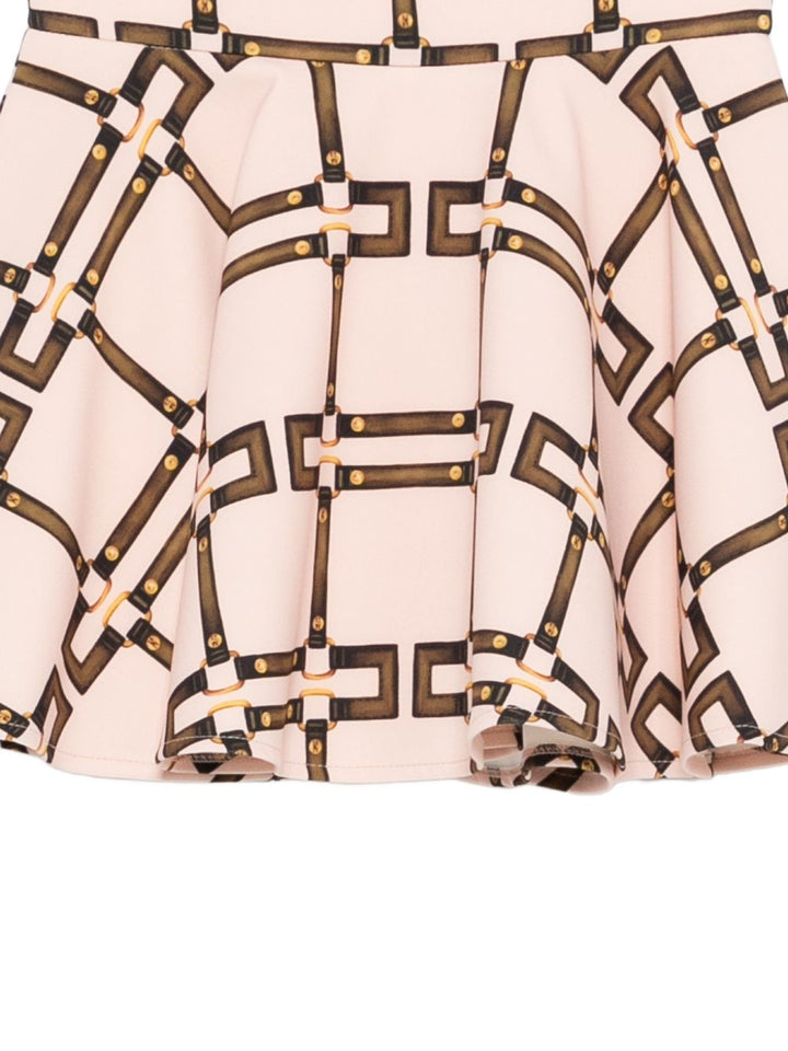 Gonna rosa per bambina EGGO0550GAE01 C053 Elisabetta Franchi Kids 