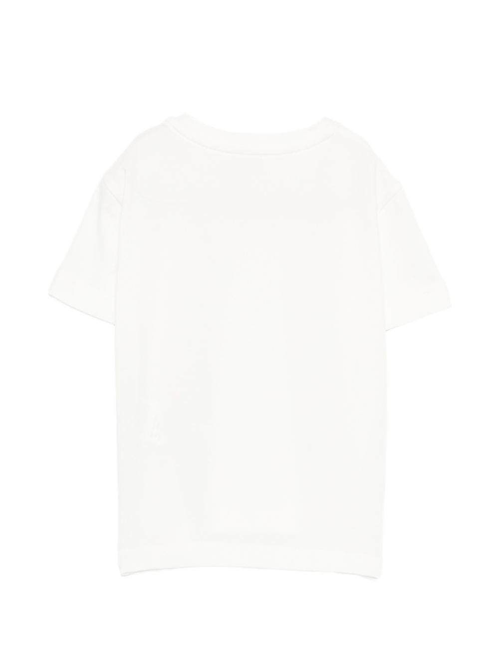 T-shirt bianco per bambina EGTS1080JE006 0115 Elisabetta Franchi Kids 