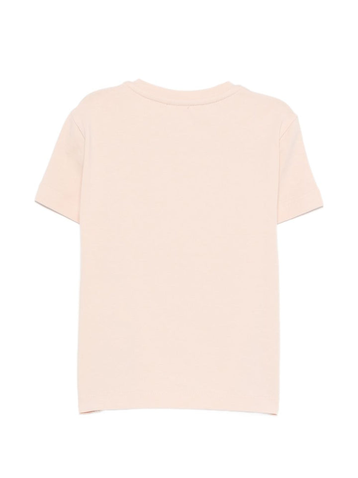 T-shirt rosa baby per bambina EGTS1080JE006 C125 Elisabetta Franchi Kids 