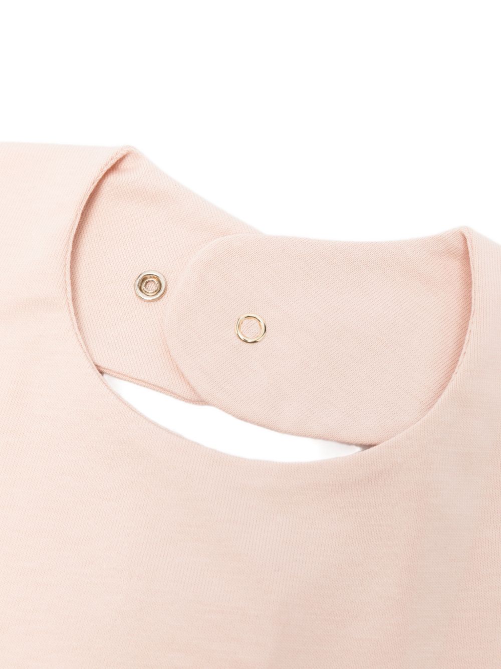 Bavetta rosa baby per neonata ENBA0670JF054 C036 Elisabetta Franchi Kids 