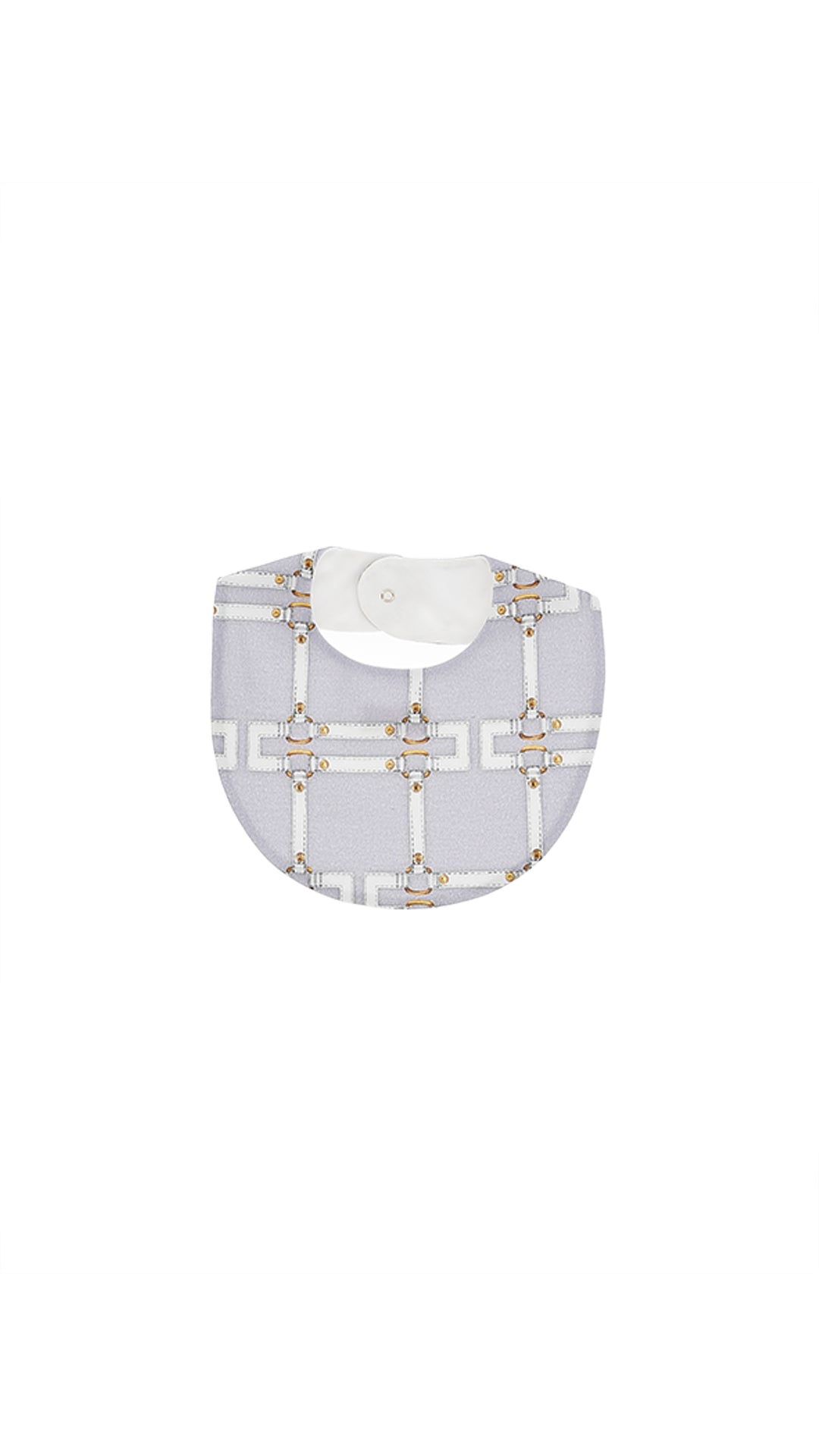 Bavetta lilla per neonata ENBA0680JFE01 D881 Elisabetta Franchi Kids 