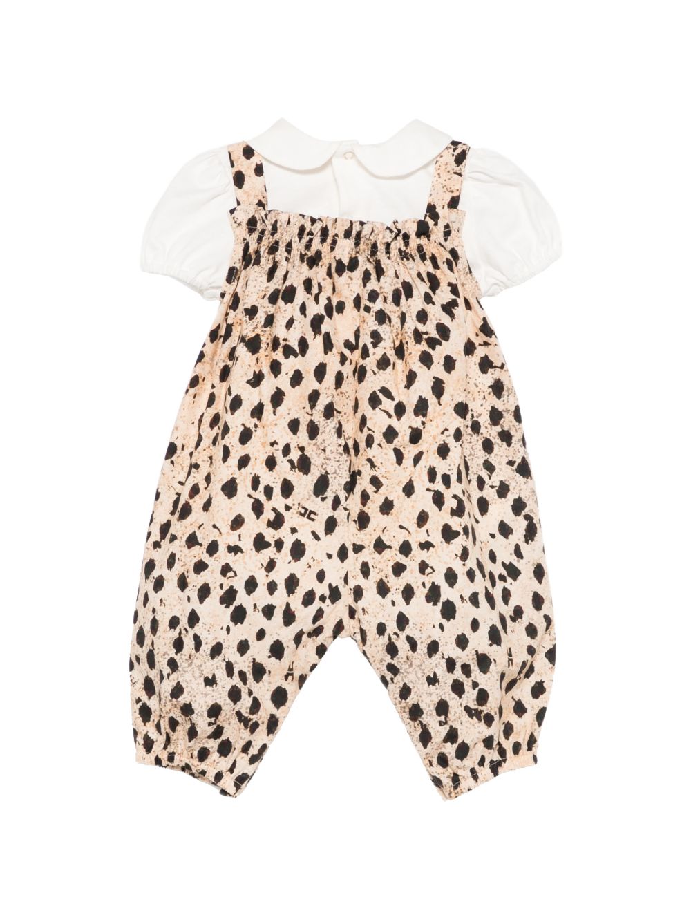 Completo salopette/t-shirt per neonata ENCD1180CAE07 D640 Elisabetta Franchi Kids 