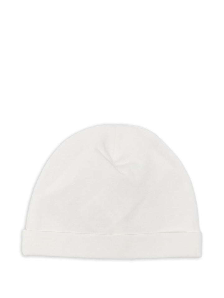 Cappello bianco per neonata ENCP0840JF054 0004 Elisabetta Franchi Kids 