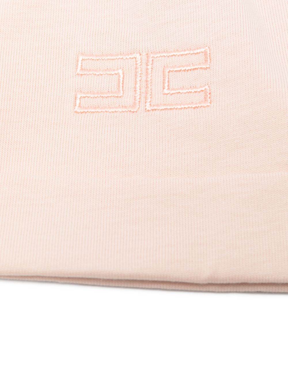 Cappello rosa per neonata ENCP0840JF054 C036 Elisabetta Franchi Kids 