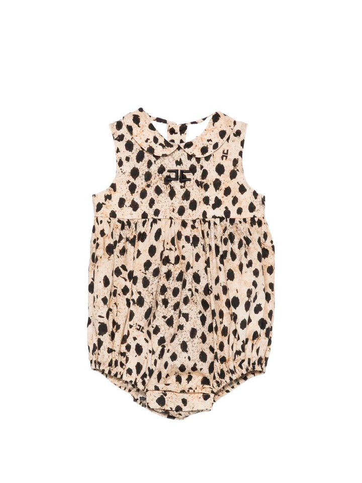 Tutina animal print per neonata ENPG0600CAE07 D640 Elisabetta Franchi Kids 