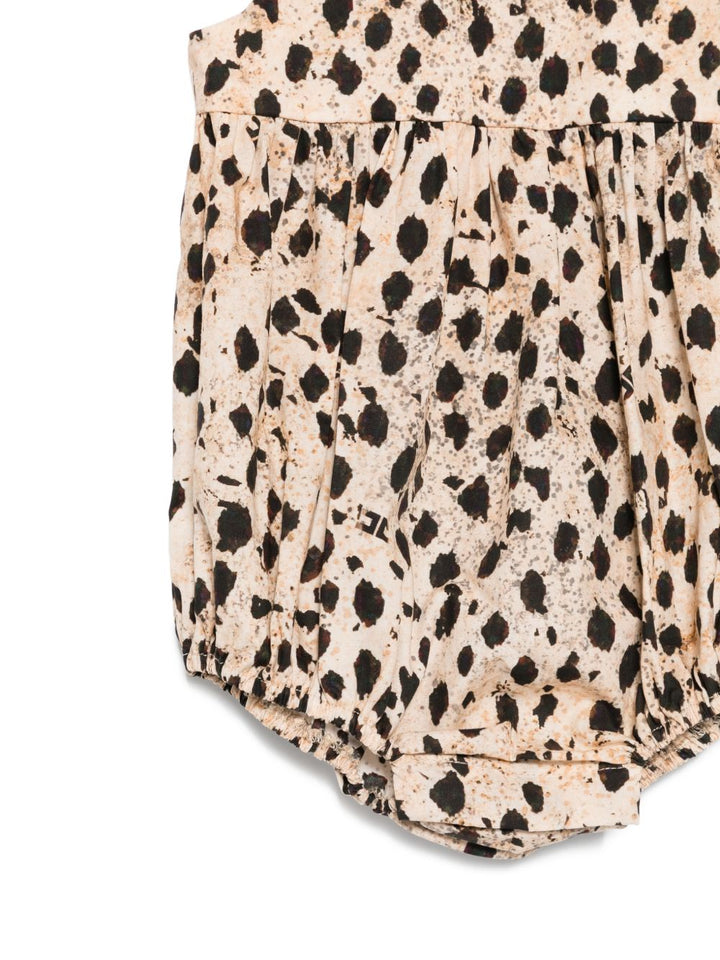 Tutina animal print per neonata ENPG0600CAE07 D640 Elisabetta Franchi Kids 