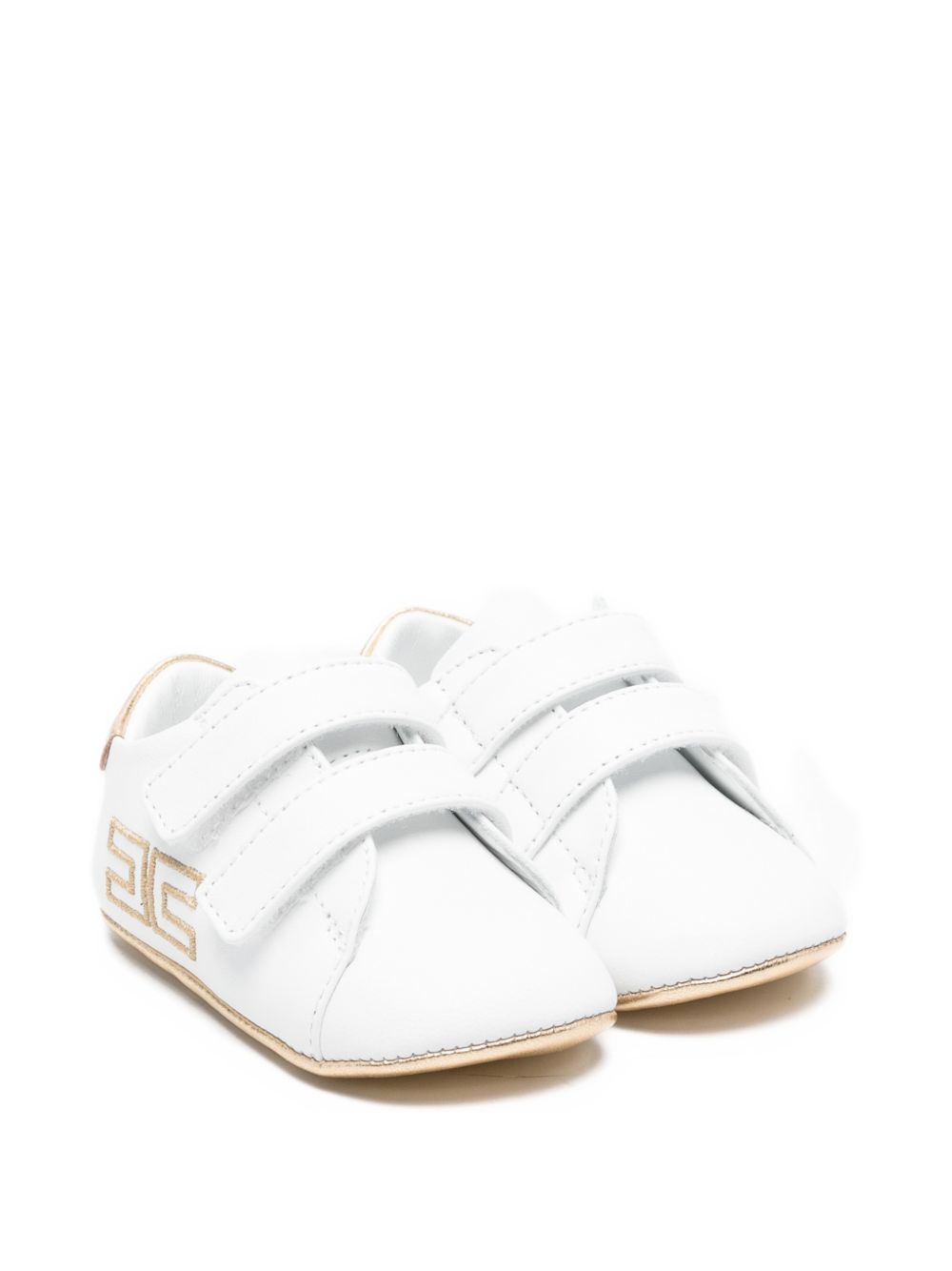 Sneakers bianche per neonata F0A9E04631731 B093 Elisabetta Franchi Kids 
