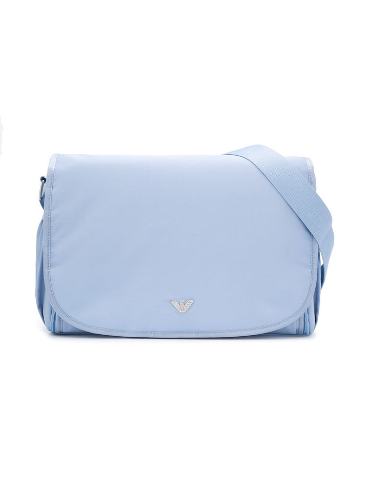 Borsa mamma celeste con logo 402145CC904 00332 Emporio Armani Kids 