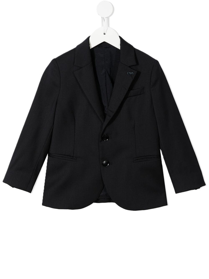 Completo elegante blu per bambino 8N4V024N5IZ 0958 Emporio Armani Kids 