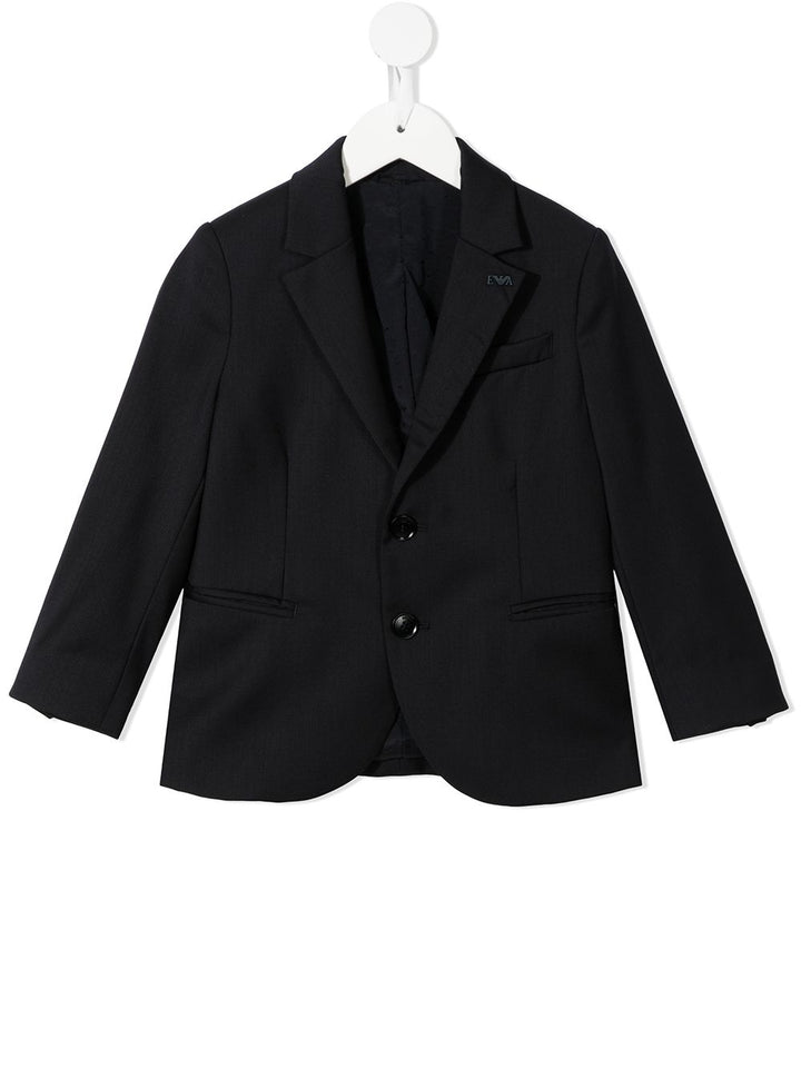 Completo elegante blu per bambino 8N4V024N5IZ 0958 Emporio Armani Kids 