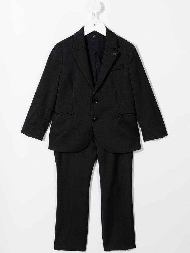 Completo elegante blu per bambino 8N4V024N5IZ 0958 Emporio Armani Kids 