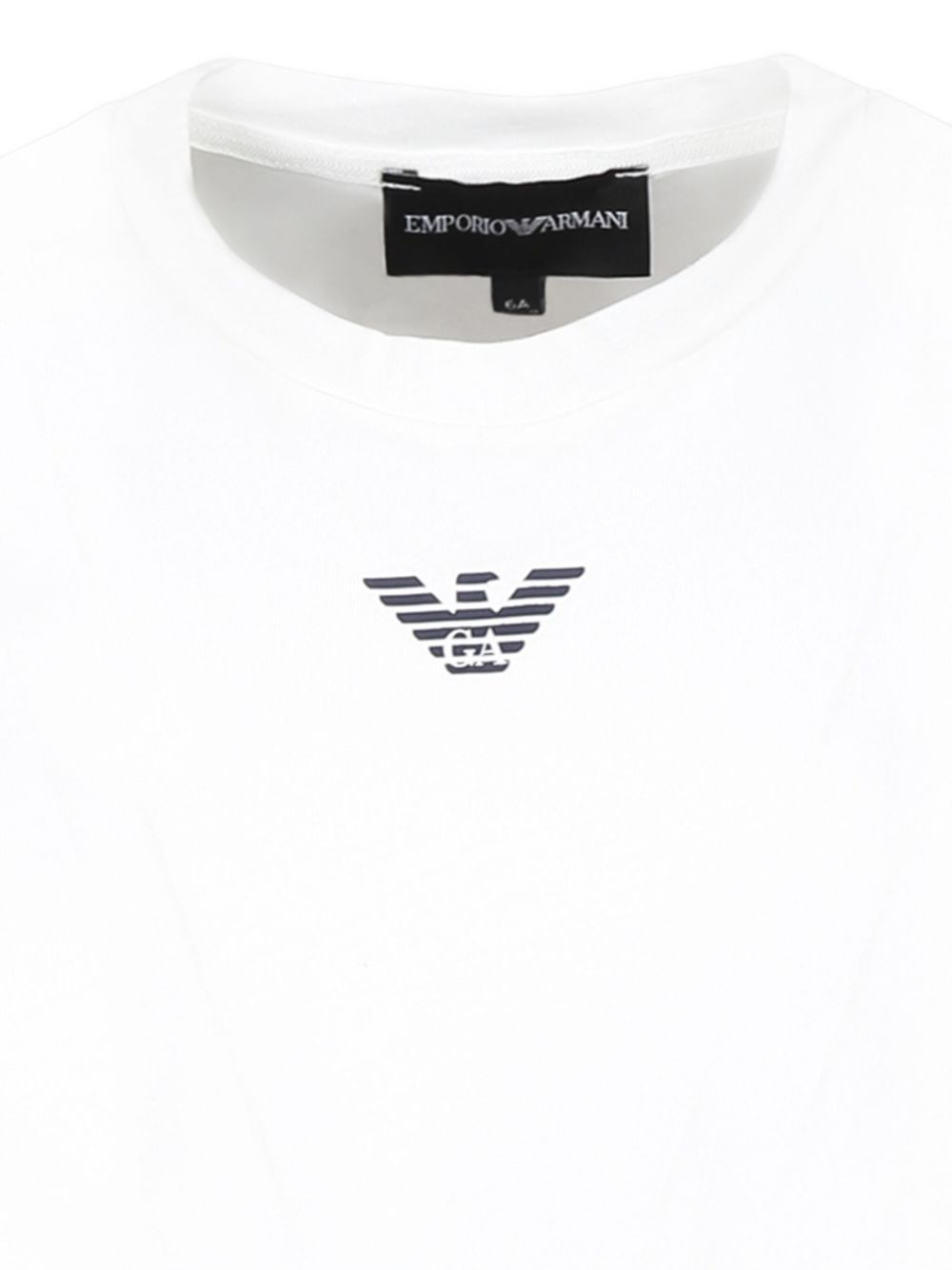 T-shirt bianco per bambino EB000421AF15013 M0134 Emporio Armani Kids 