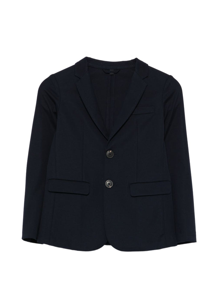 Blazer blu per bambino EB001575AF22865 UB118 Emporio Armani Kids 