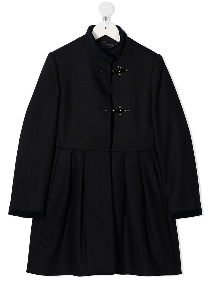 Cappotto blu navy per bambina 5N2570NC760 621 Fay Kids 