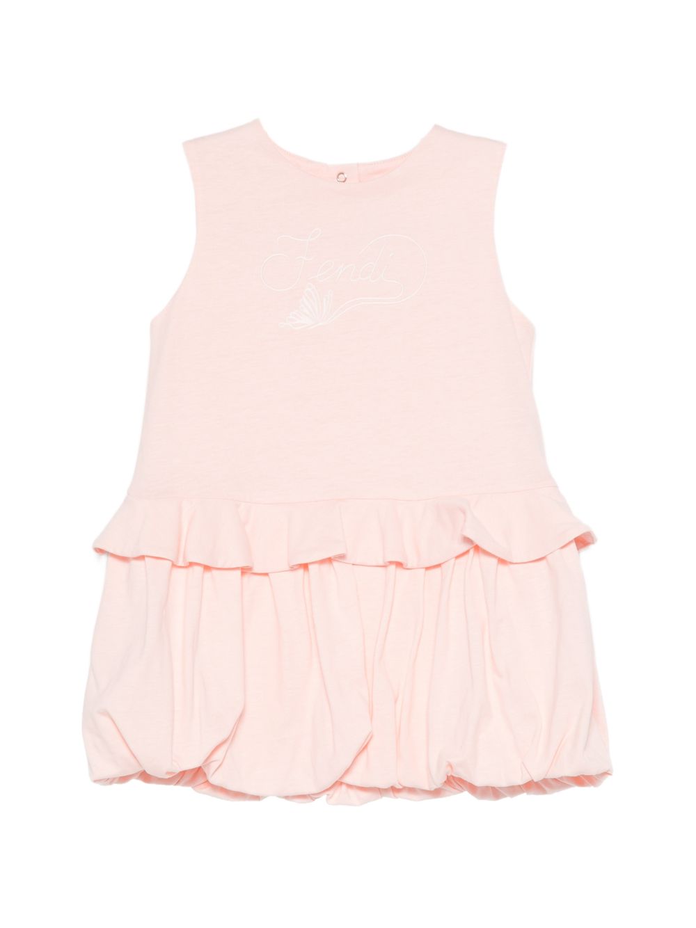 Abito rosa per neonata BFB6127AJ F1UL9 Fendi Kids 