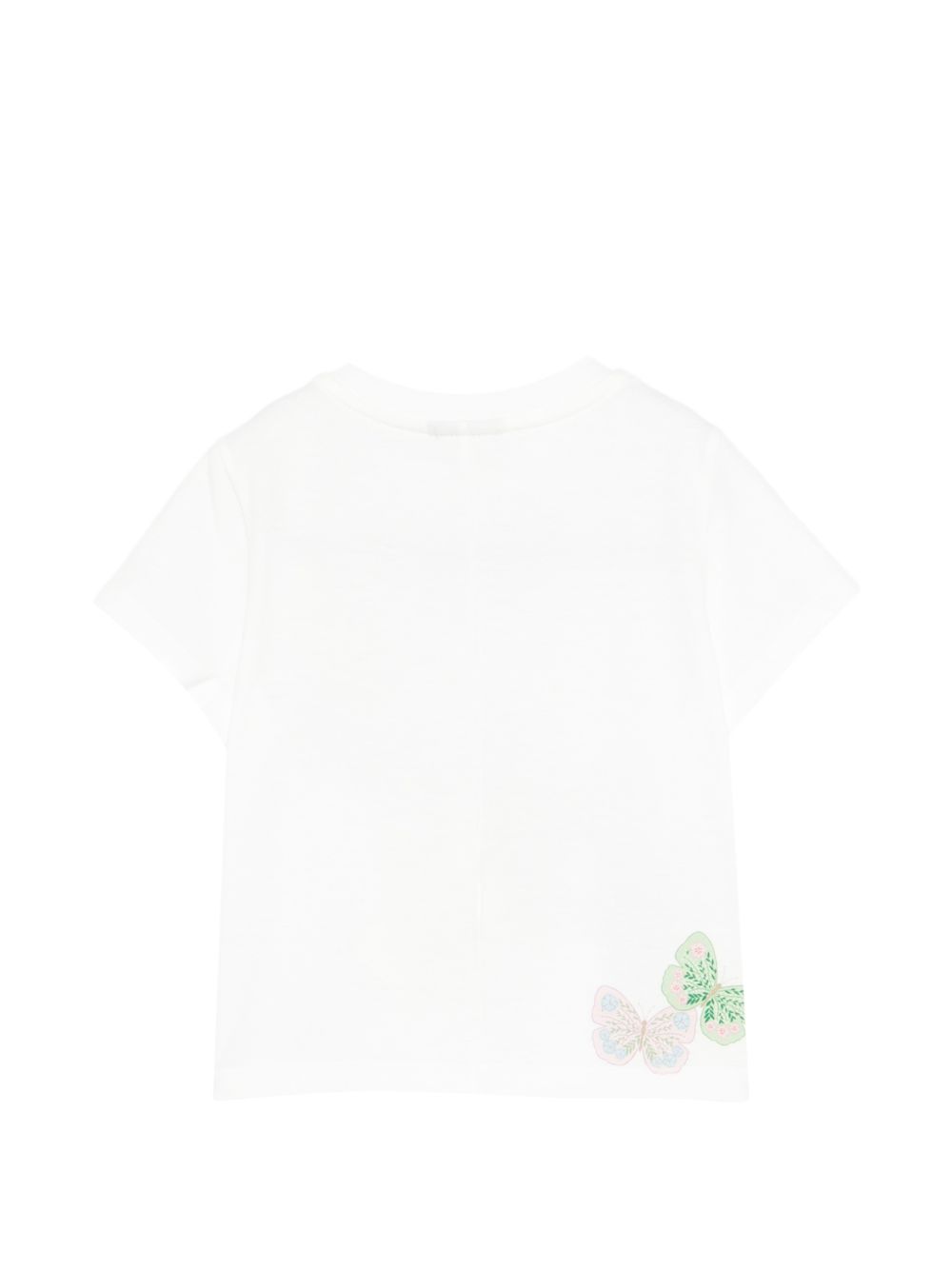 T-shirt bianca per neonato BFI1827AJ F0TU9 Fendi Kids 