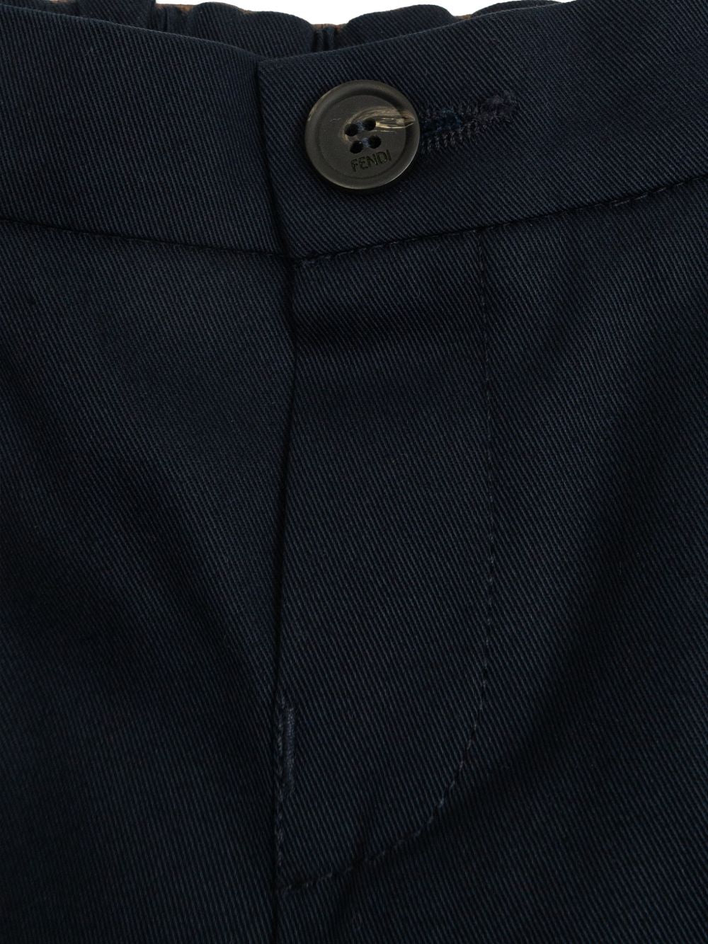 Pantalone blu scuro per neonato BMF271AS5Y F0QG0 Fendi Kids 