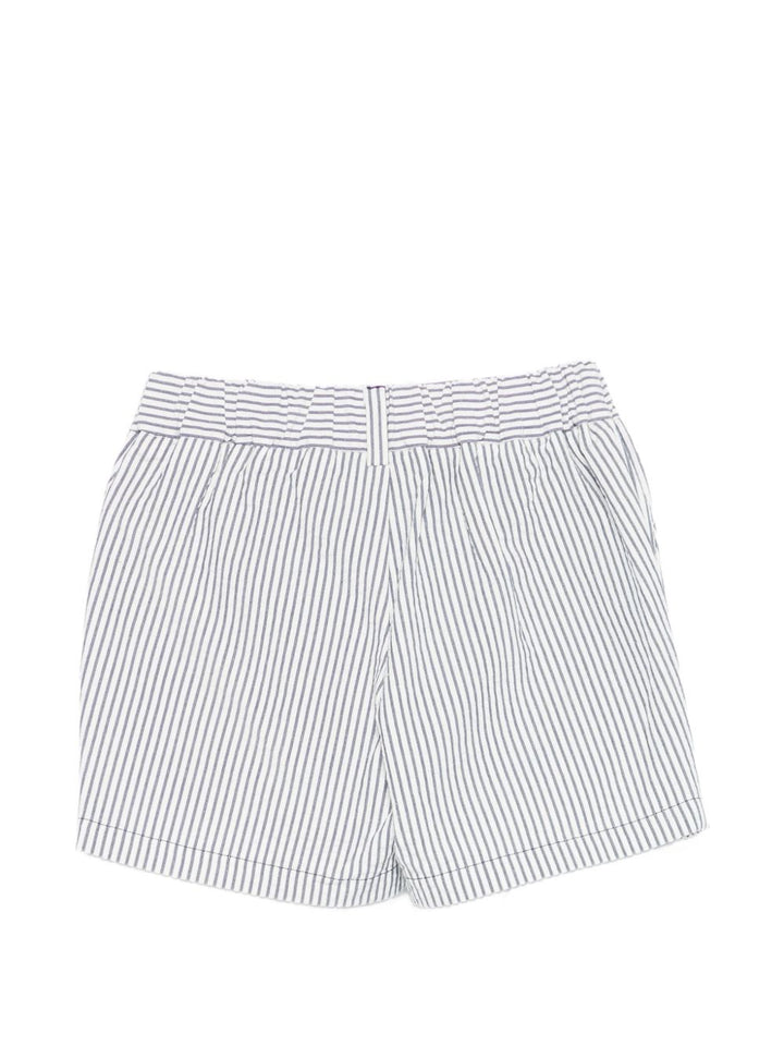 Bermuda blu/bianca per neonato BMF280AY8G F1I11 Fendi Kids 