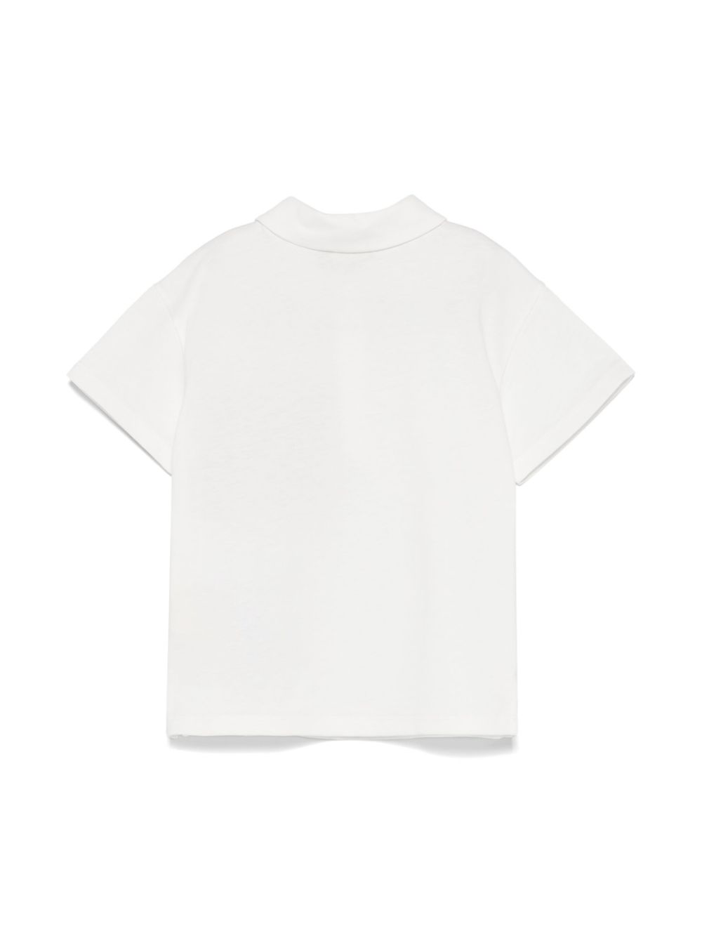 Polo bianca per neonato BMI2597AJ F0TU9 Fendi Kids 