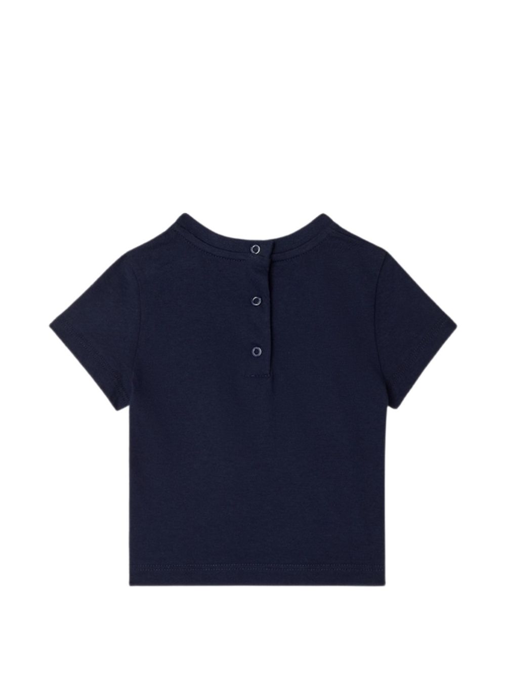 T-shirt blu per neonato BMI2837AJ F1I11 Fendi Kids 