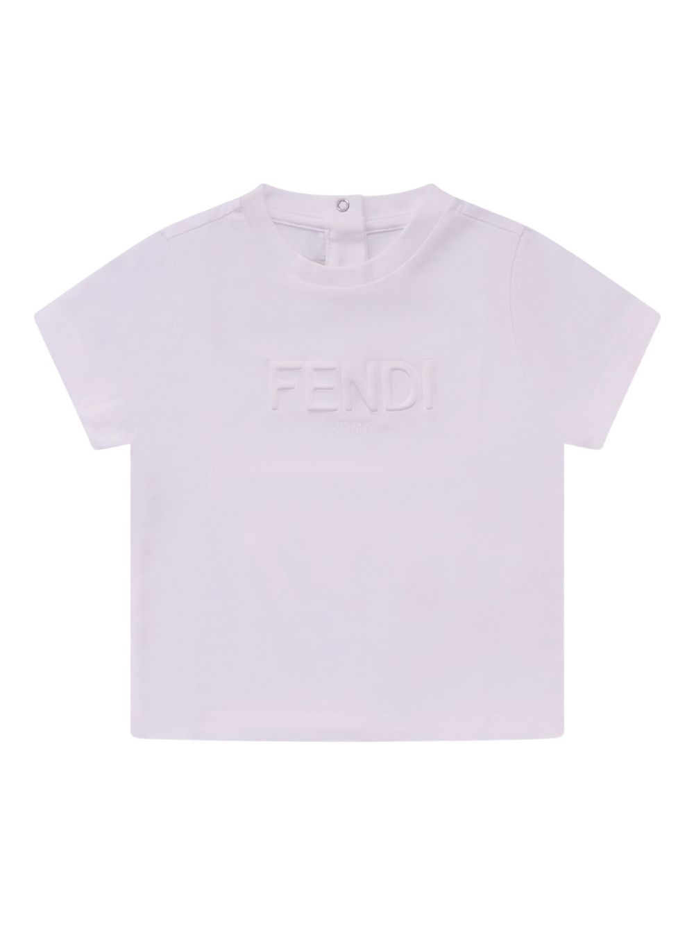T-shirt viola chiaro per neonata BUI1107AJ F0TU9 Fendi Kids 