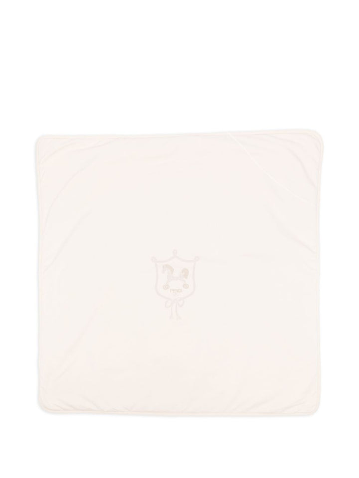 Coperta rosa chiaro per neonata BUJ3288RA F19J5 Fendi Kids 
