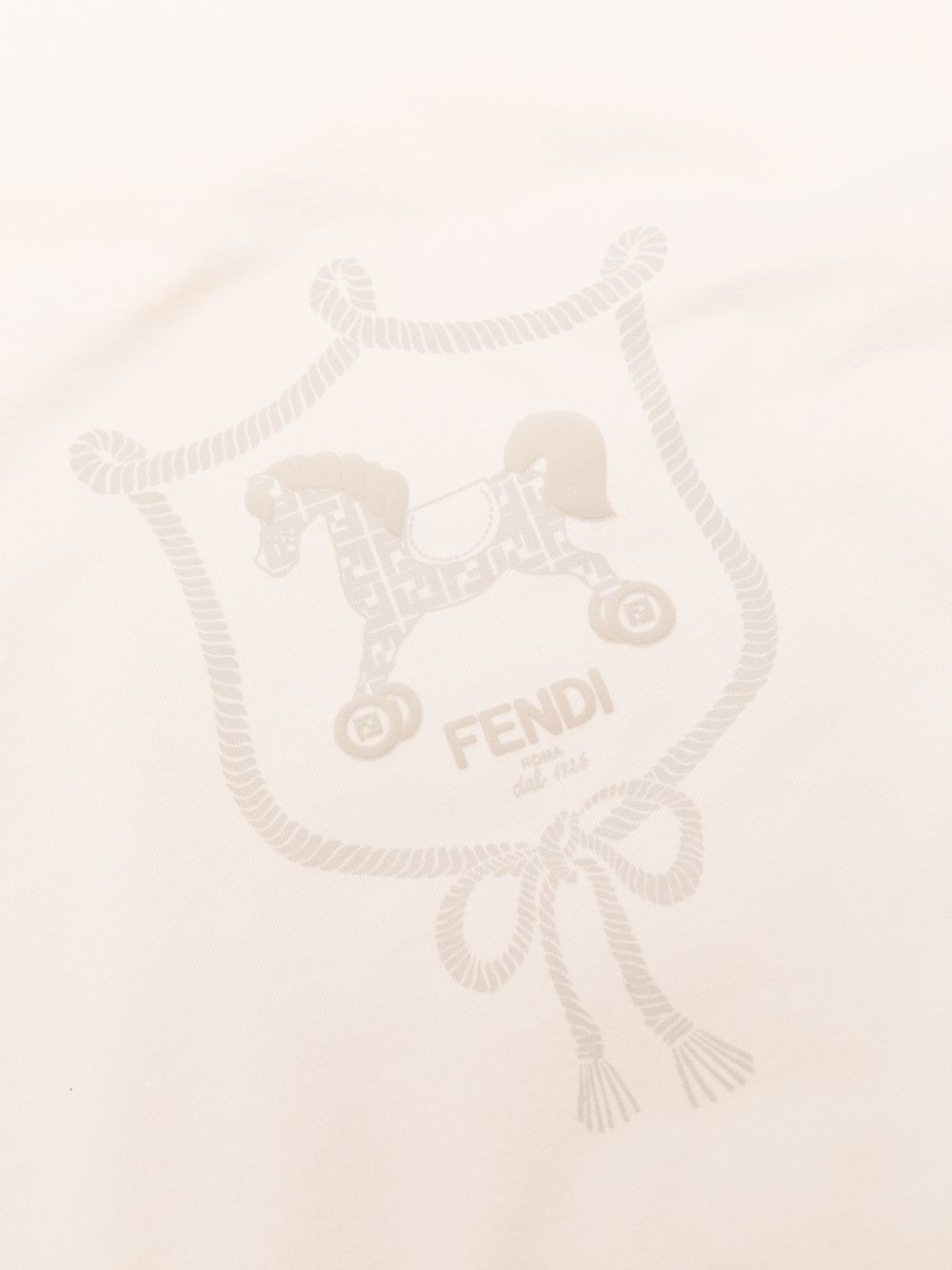 Coperta rosa chiaro per neonata BUJ3288RA F19J5 Fendi Kids 