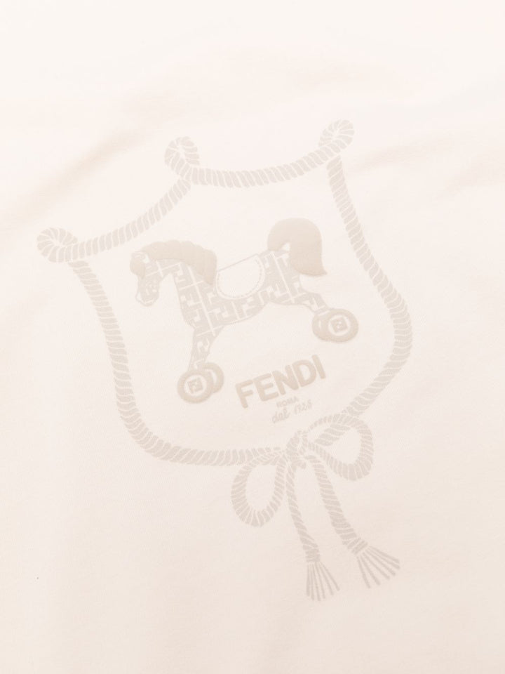 Coperta rosa chiaro per neonata BUJ3288RA F19J5 Fendi Kids 
