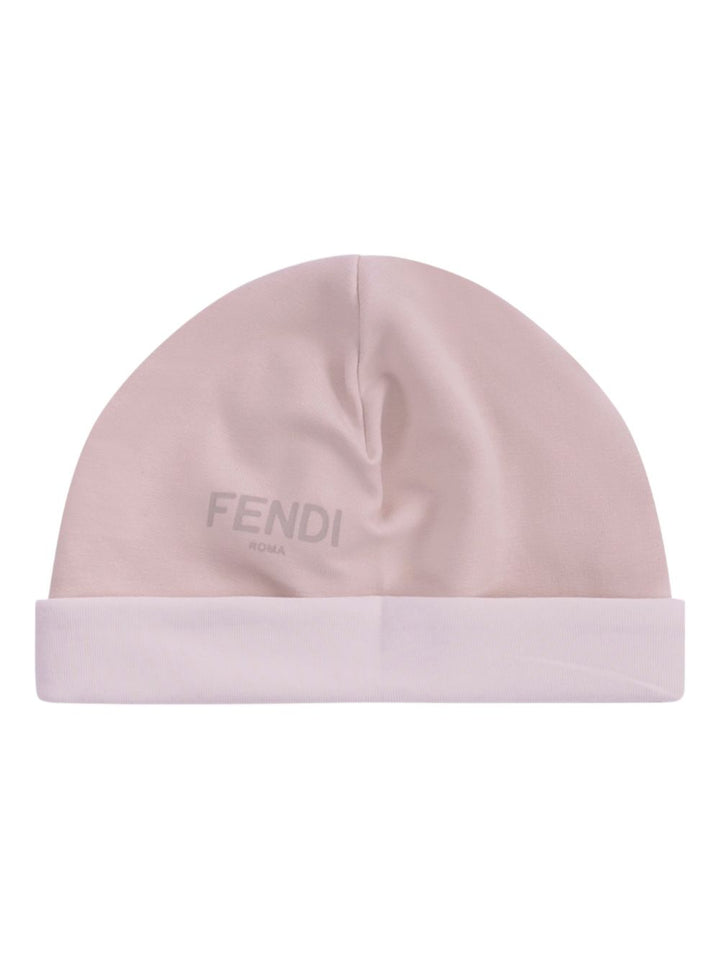 Tutina rosa cipria per neonata BUK1608RA F19J5 Fendi Kids 