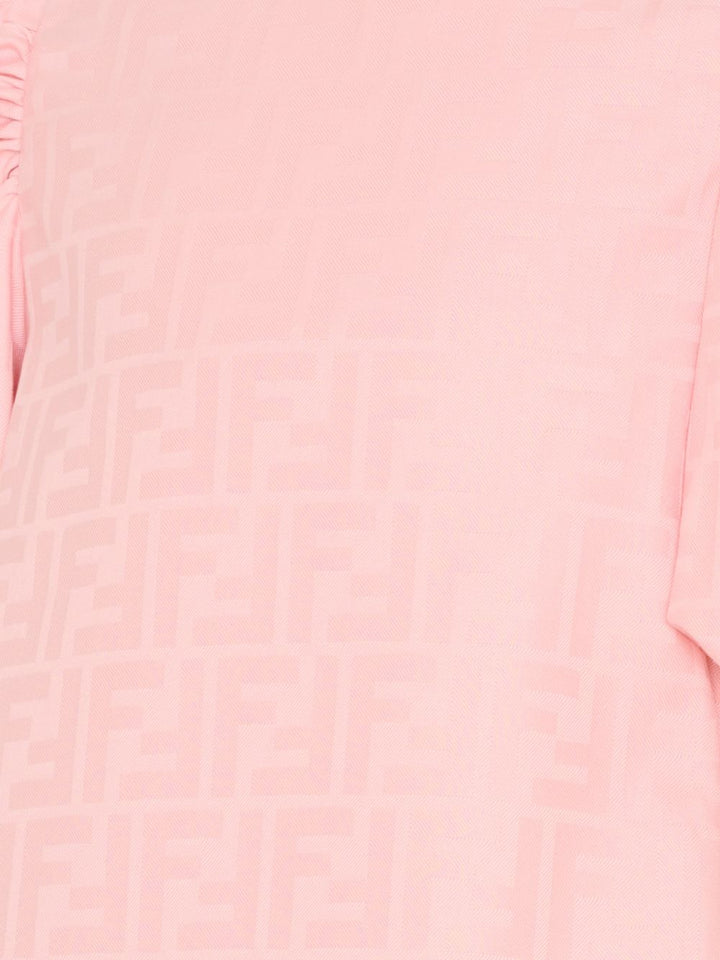Abito rosa per bambina JFB851AS64 F1UL9 Fendi Kids 
