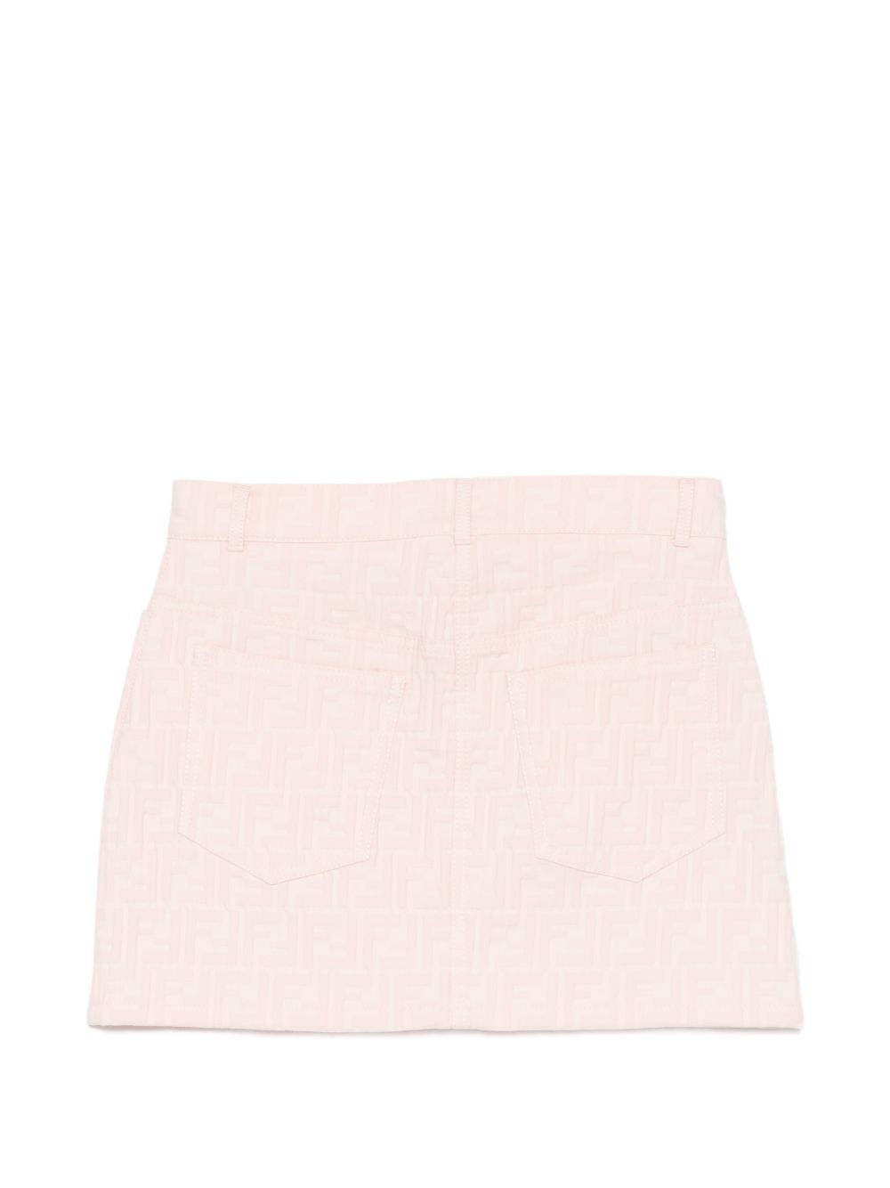 Gonna rosa per bambina JFE203AVW1 F1UL9 Fendi Kids 