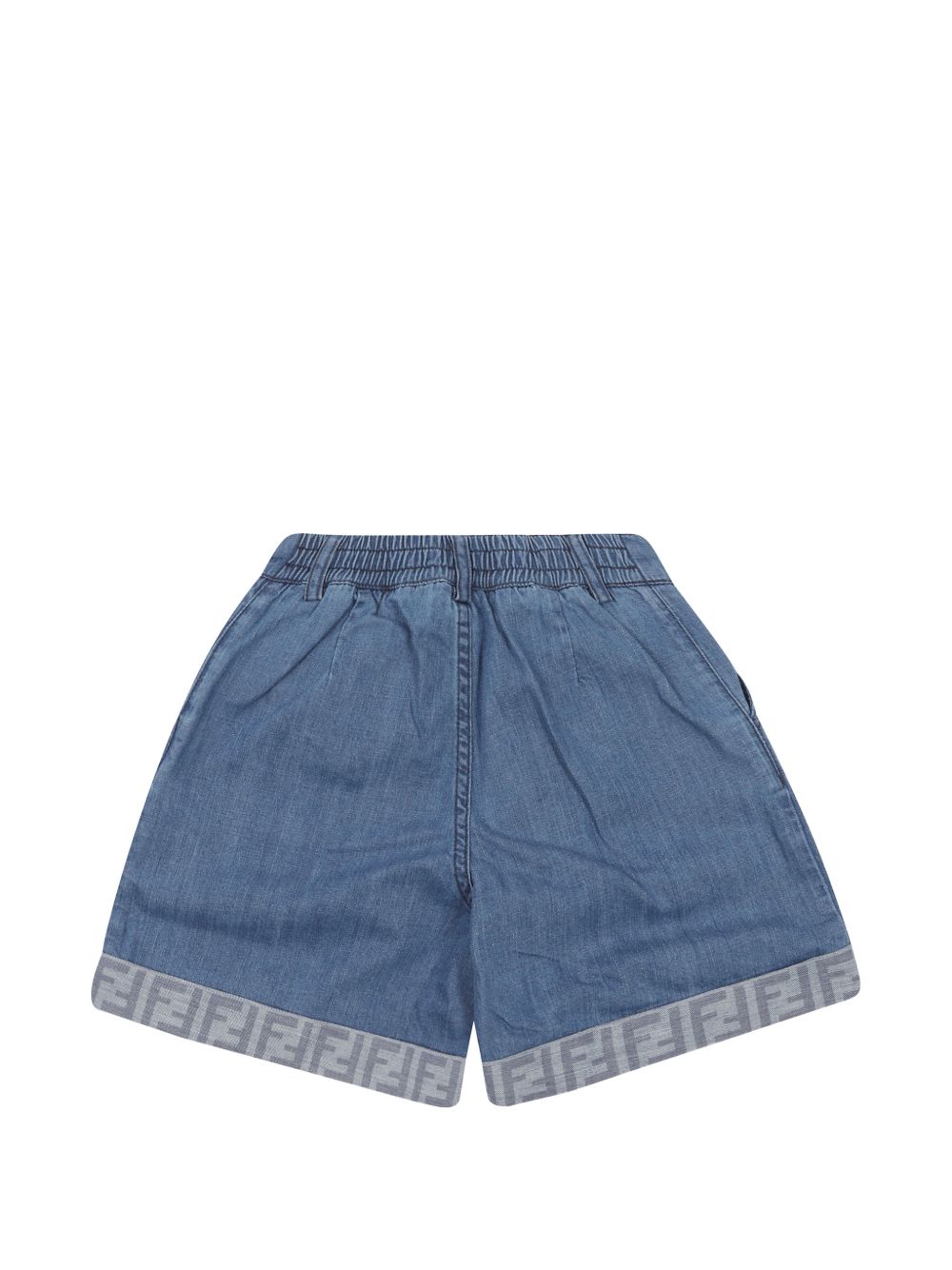 Bermuda blu per bambina JFF400AVWI F0QG0 Fendi Kids 
