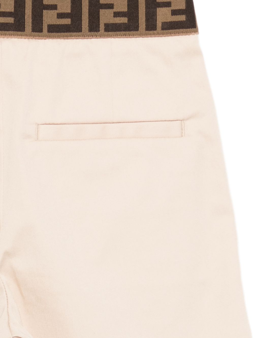 Pantalone beige per bambino JMF561AS5Y F1P2N Fendi Kids 