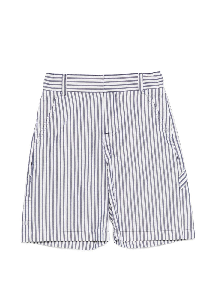 Bermuda blu/bianca per bambino JMF585AVWP F1I11 Fendi Kids 