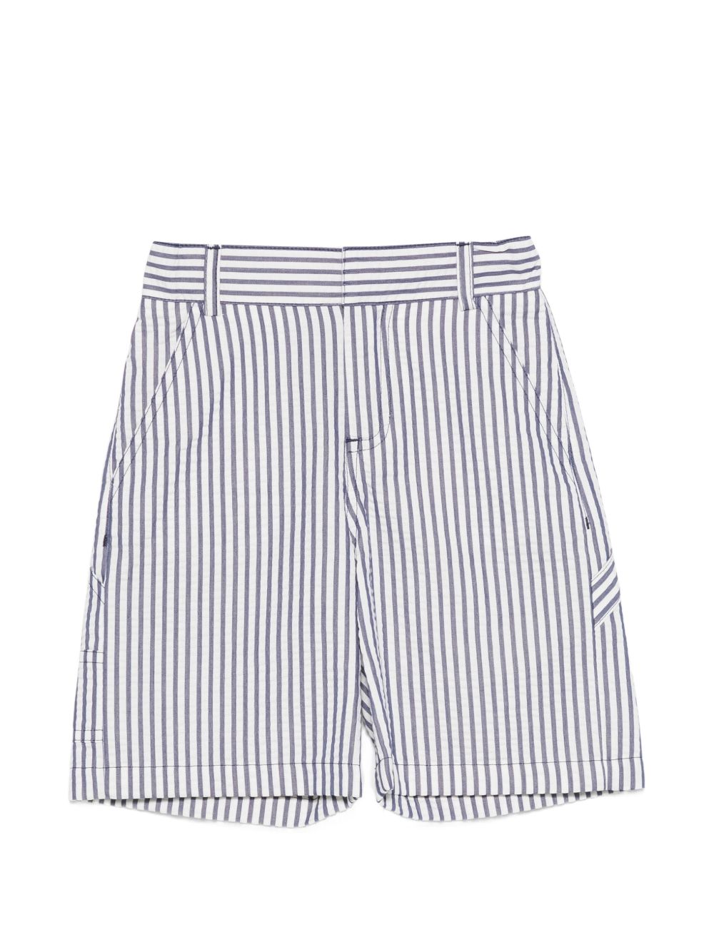 Bermuda blu/bianca per bambino JMF585AVWP F1I11 Fendi Kids 