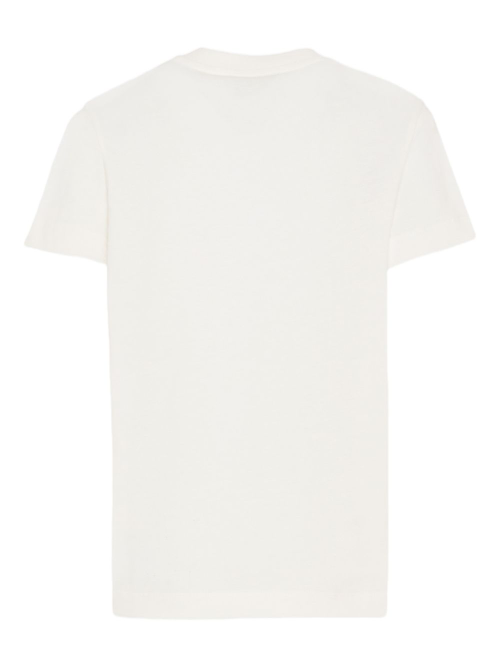 T-shirt bianca per bambino JUI2027AJ F0TU9 Fendi Kids 