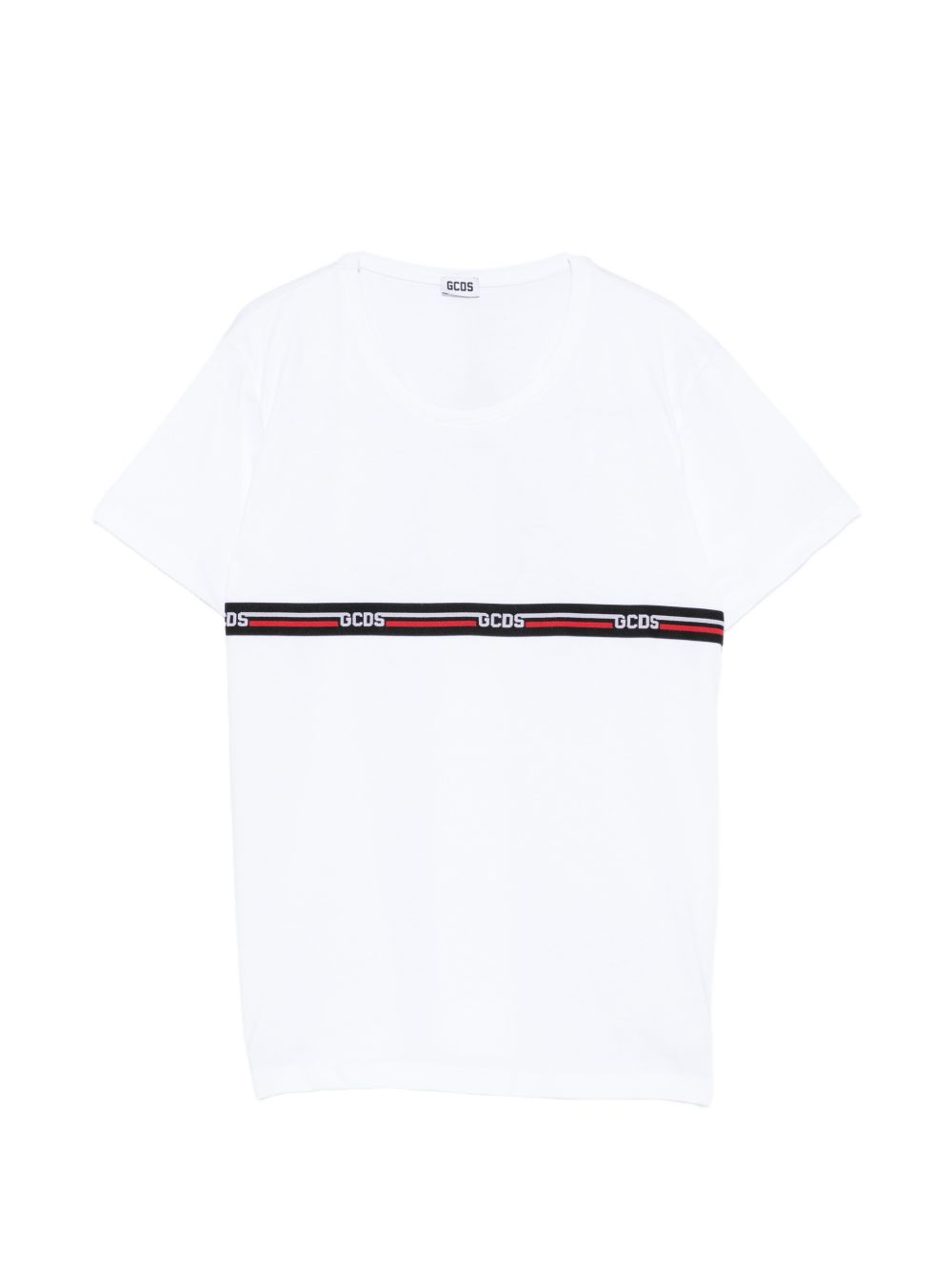 T-shirt bianco per bambino C1BJQC553J105 100B Gcds Kids 