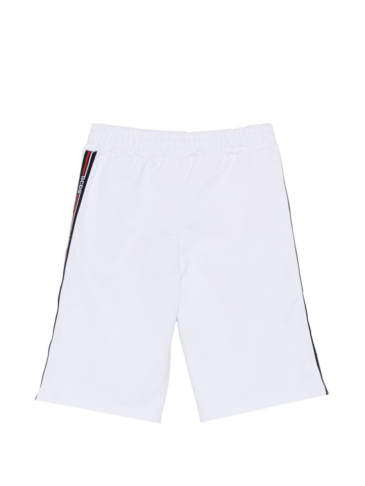 Bermuda bianca per bambino C1BJQL554F004 100B Gcds Kids 